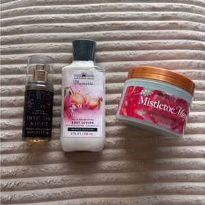 Bath & Body Works Plumeria Body Lotion - Pink and White